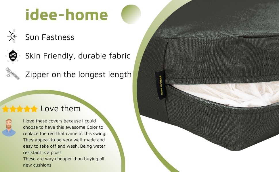 waterproof outdoor cushion slipcovers